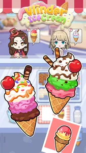 Vlinder Icecream：Dress Up Game screenshot 1