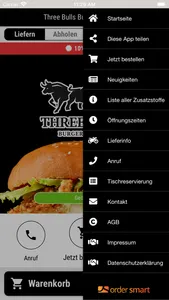 Three Bulls Burger and More screenshot 2