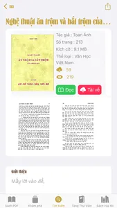 Thư Viện PDF - Đọc Sách screenshot 3