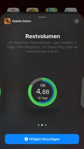 Mobile Daten Widget screenshot 3