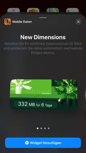 Mobile Daten Widget screenshot 5