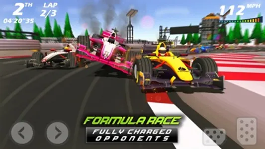 Mega Formula Cars - 3D Racing screenshot 1