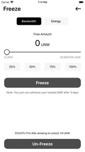 UniWorld Wallet screenshot 4