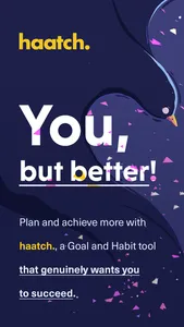 haatch. - Goal & Habit Tracker screenshot 0