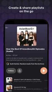 Vurbl: Stream Audio & Podcasts screenshot 6