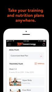 Tiger Fitness Trainer screenshot 1