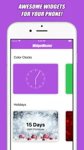 WidgetMaster: Cool Widgets screenshot 0