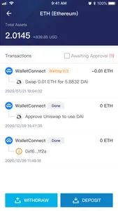 Jade Wallet - Bitcoin & DeFi screenshot 1