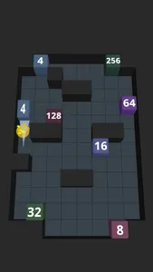 2048 Puzzle Slide: 3D Cube screenshot 2