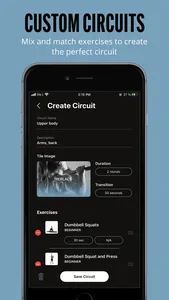 Circuits - Workout and Fitness screenshot 1