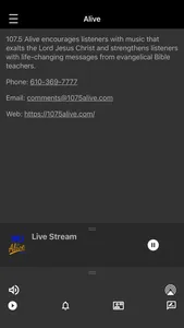107.5 Alive screenshot 2