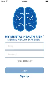 My Mental Health Risk screenshot 1