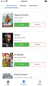 cloudLibrary NewsStand screenshot 2