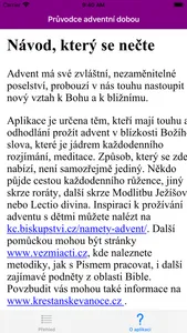 PrůvodceAdventem screenshot 3