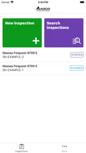 AGCO Inventory Inspection App screenshot 1