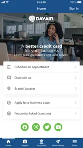 Day Air Credit Union Biz screenshot 0
