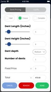 SMART Estimator App screenshot 2