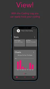 Coding Log screenshot 1