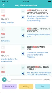 Learn Japanese - Basic Words screenshot 1