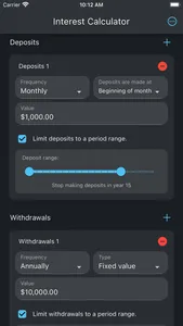 Compound Interest Simulator screenshot 7