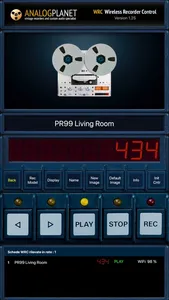 WRC Wireless Recorder Control screenshot 1