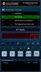 WRC Wireless Recorder Control screenshot 2