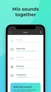 Noizio Lite - Calm, Meditate screenshot 2