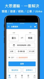 台灣鐵道通｜全台轉乘資訊一把罩・台鐵/高鐵/捷運/公車/單車 screenshot 0
