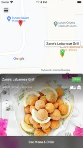 Zane's Lebanese Grill screenshot 1