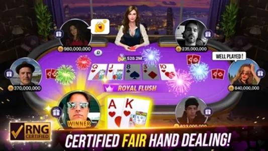 Poker Fever - Win Your Fame screenshot 0