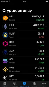 Exchange rates of Georgia screenshot 2