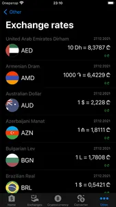 Exchange rates of Georgia screenshot 4