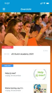 JCI Nederland Ledenapp screenshot 0