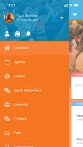 JCI Nederland Ledenapp screenshot 1