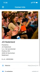 JCI Nederland Ledenapp screenshot 5