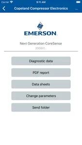 Copeland™ compressor screenshot 1