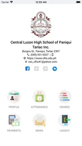 Central Luzon High School screenshot 1