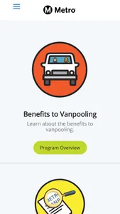 Metro Vanpool screenshot 0