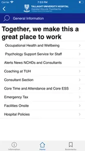 TUH Staff screenshot 2