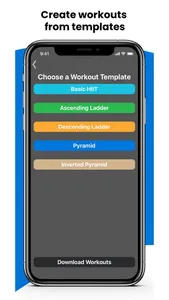 Interval Timer - HIIT Builder screenshot 0