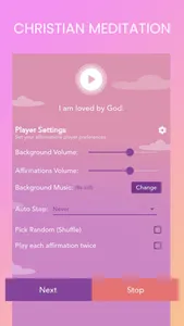 I Am Christian: Affirmations screenshot 2
