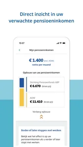 ABP Pensioen screenshot 2