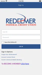 Redeemer FCU Mobile Banking screenshot 1