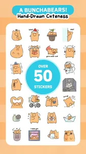 A BUNCHABEARS Stickers screenshot 1