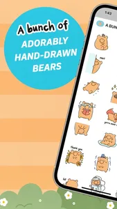 A BUNCHABEARS Stickers screenshot 6