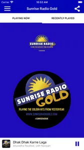 Sunrise Radio Gold screenshot 0