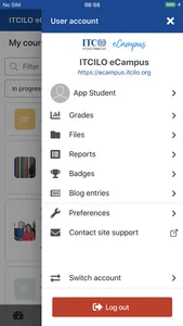 ITCILO eCampus screenshot 2