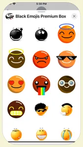 Black Emojis Premium Box screenshot 5