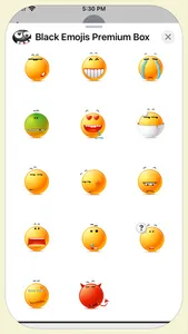 Black Emojis Premium Box screenshot 6