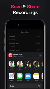 Phone iCall Recorder Auto screenshot 4
